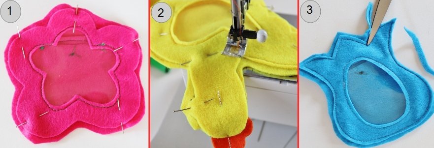 Blog-Inhaltsbild für 'Nähe einen süßen Frühlingsgruß: Tulpen, Hühner und Blüten mit Guckloch. Das perfekte Mitbringsel für liebe Freunde!'